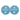 BumiBébé Pacifier 0-3 months Two-Pack - Round