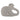 Gorm Whale Teether in Natural Rubber
